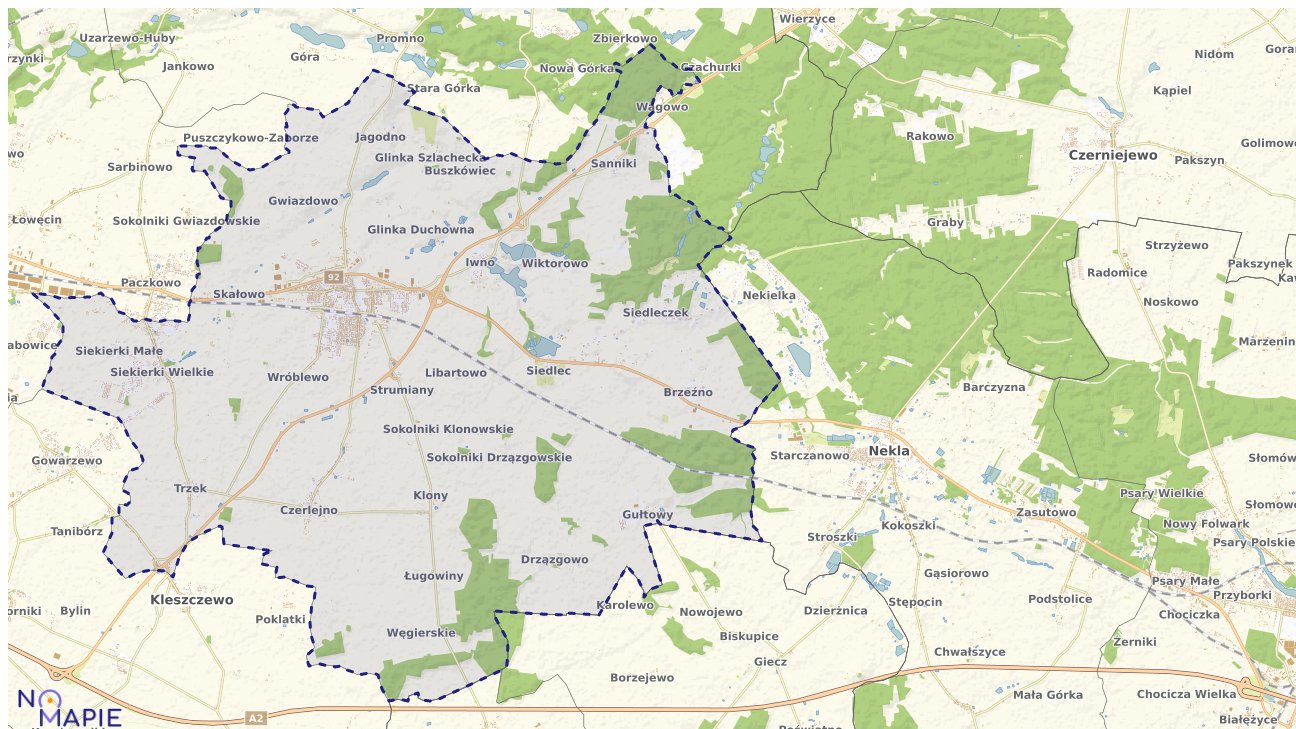 Mapa wyborów do sejmu Kostrzyń